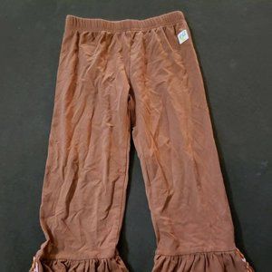 Wild flower size 4 ruffle bottoms